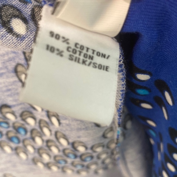 Diane von Furstenberg DVF New Julian two Wrap Blue geometric Dots Print Dress 4 - Picture 4 of 5